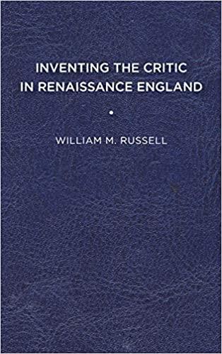 预订inventing the critic in renaissance england