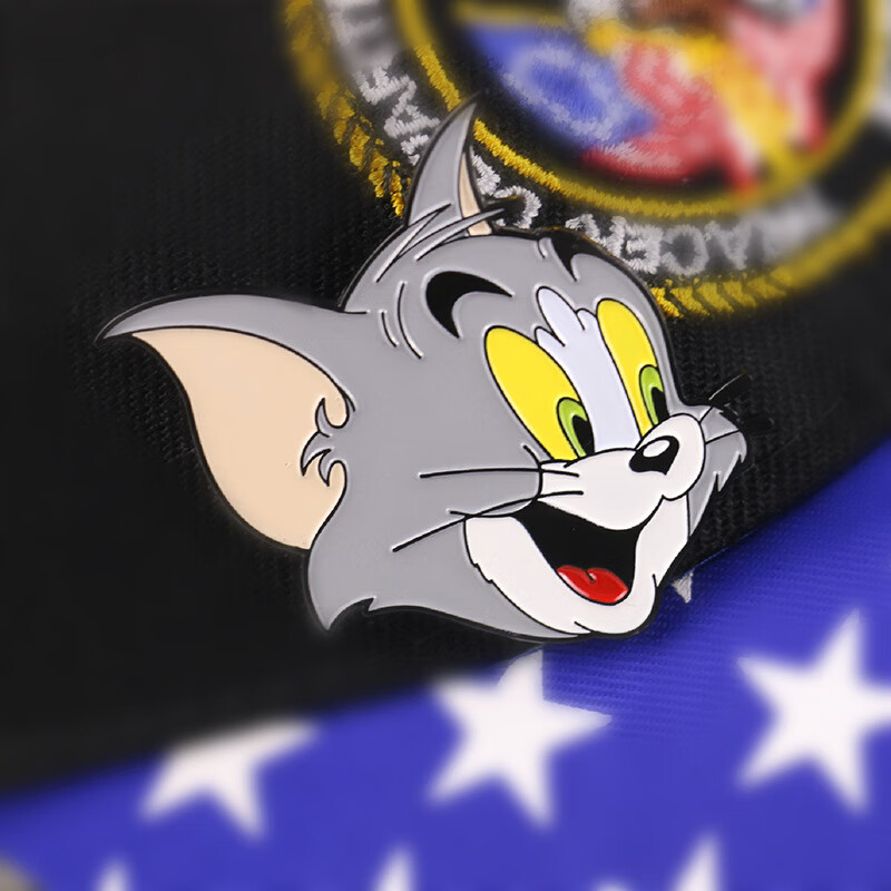 迪士尼猫和老鼠卡通徽章tom and jerry背包胸针衬衫别针动漫周边 汤姆