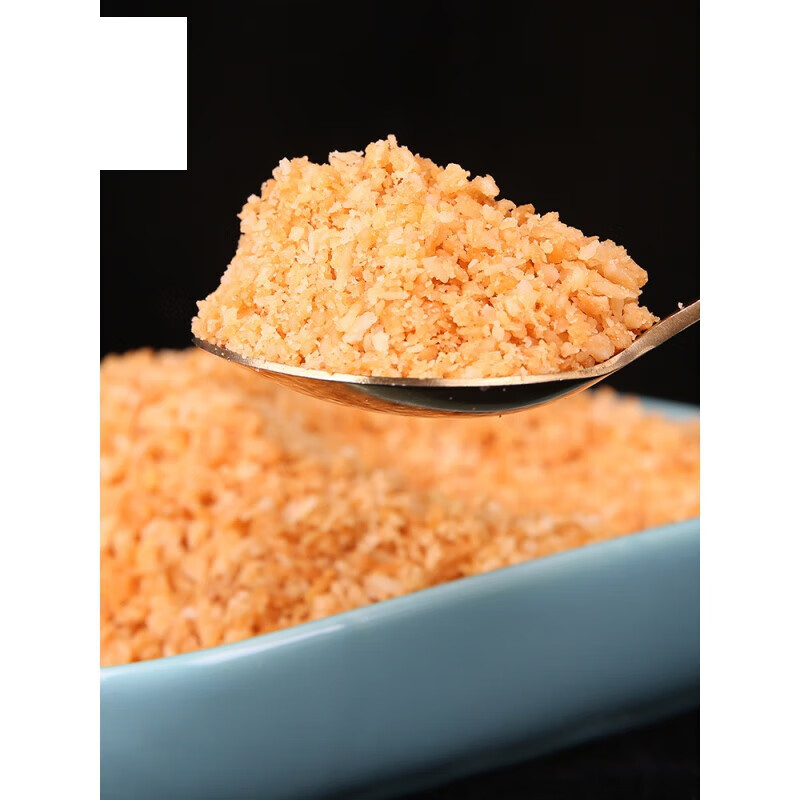 虎钢馋黄金椰粒烤椰子碎烘焙片香脆椰肉椰蓉 散装零食促销 烤椰粒500g