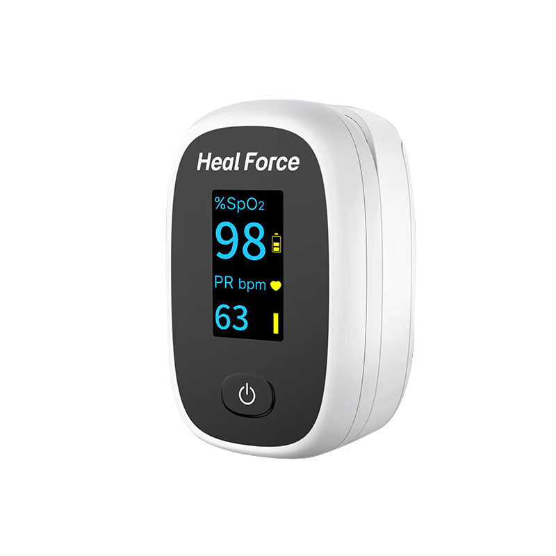 力康脉搏血氧仪手指夹式医用血氧饱和度检测仪脉氧心跳脉率心率监测仪 【FS-G2】声光报警款