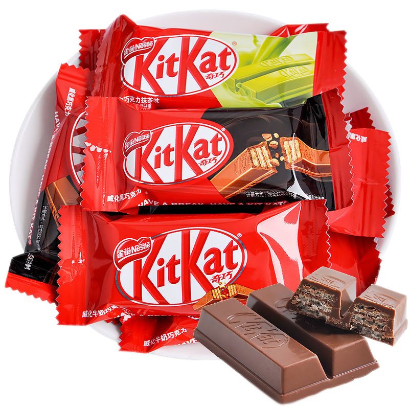 雀巢kitkat巧克力奇巧威化500克黑巧牛奶网红巧克力 混合口味500g[约