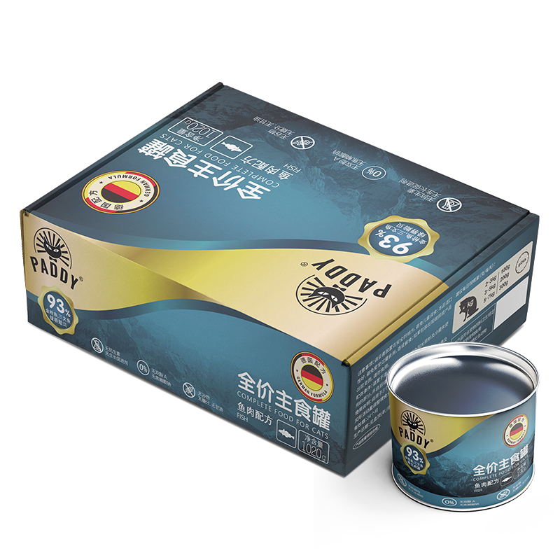 ��裨Paddy Time��è��ͷ190g*6��ʳ���޹����� �������è��ʳȫ��ʪè��Ӫ������