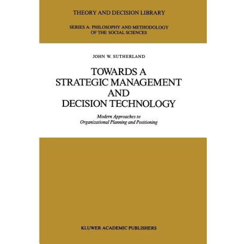 预订 Towards a Strategic Management and Decision ...