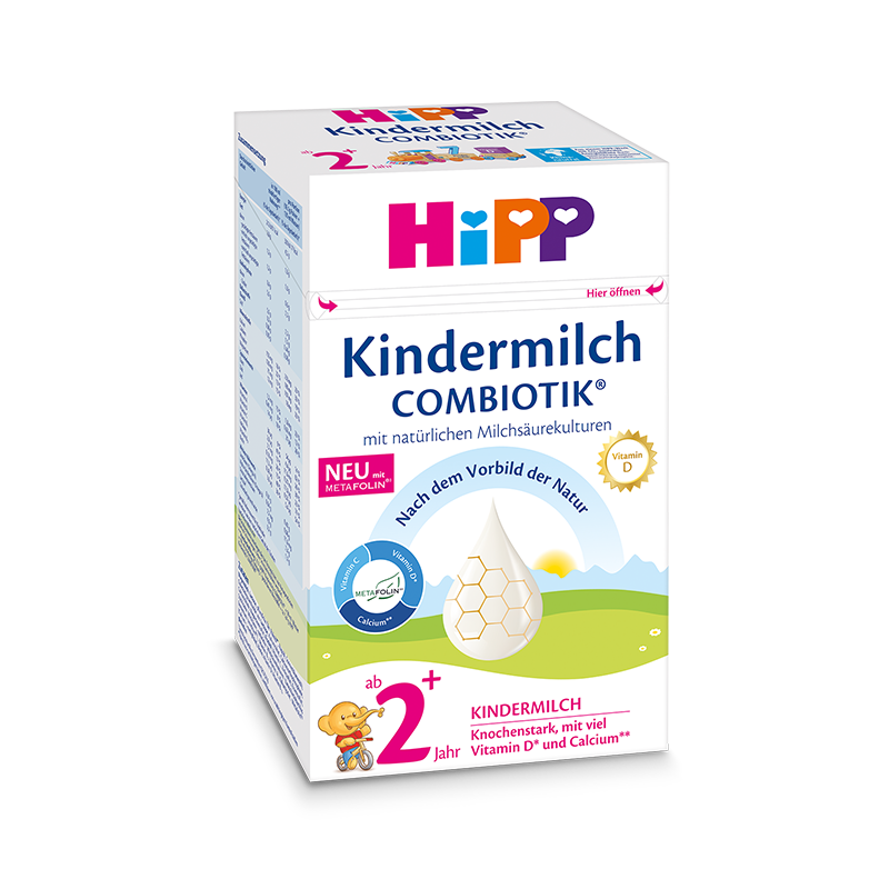 喜宝(HiPP)德国版益生元系列 新版益生有机婴幼儿配方奶粉 原装进口600g单盒装 新版2+段（24月以上）效期2023/05/2469633253973