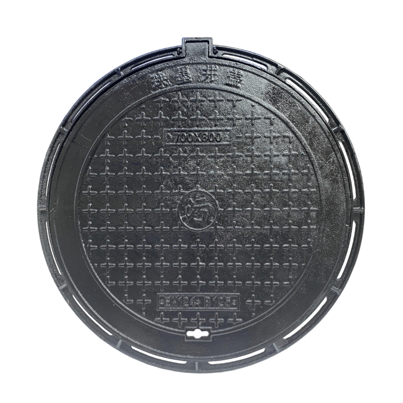 定制球墨铸铁圆形井盖消防下水道检查井窨井盖手孔阀门雨水污水沙井盖