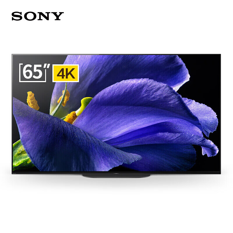 索尼（SONY）KD-65A9G 65英寸 4K HDR超高清超薄全面屏 OLED电视 人工智能语音 安卓8.0智慧屏faamddhanz