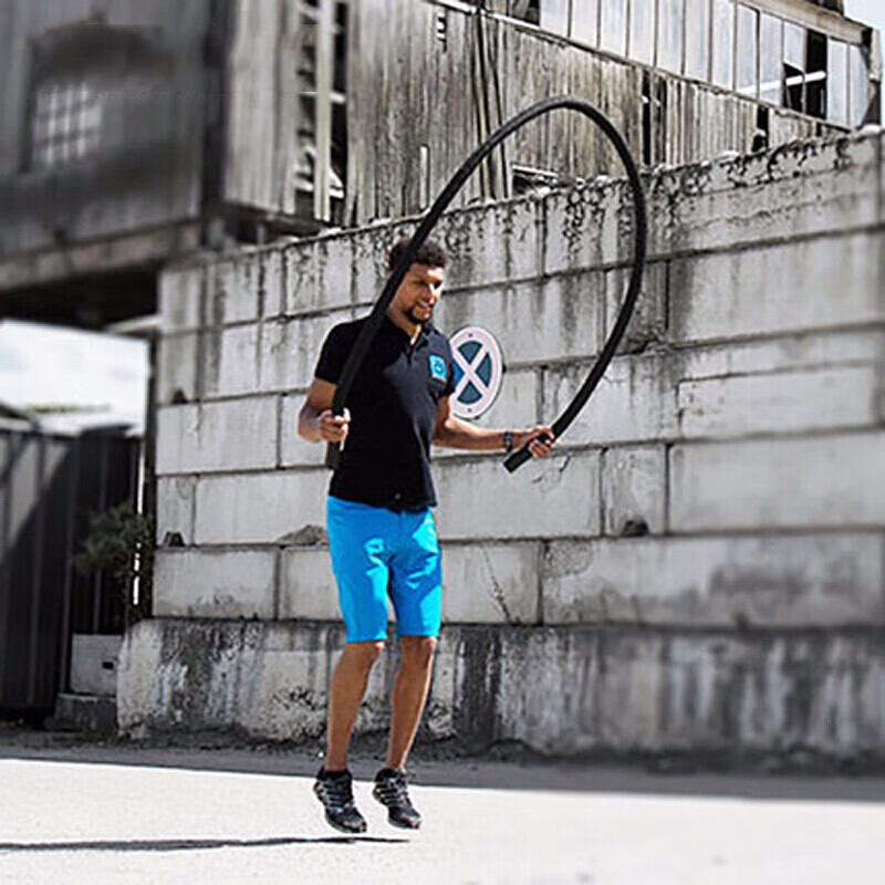 呦酷负重跳绳加粗加重力量体能训练减肥健身成人男女性运动锻炼甩绳