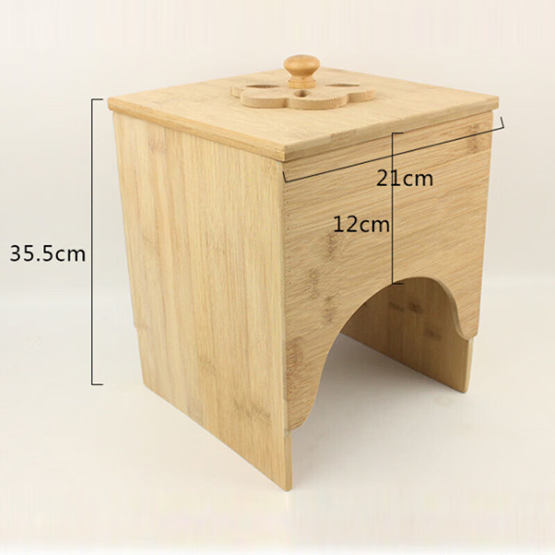 2只装双膝关节 艾灸盒木质灸箱温灸器具家用灸馆膝盖灸具 双膝关节灸