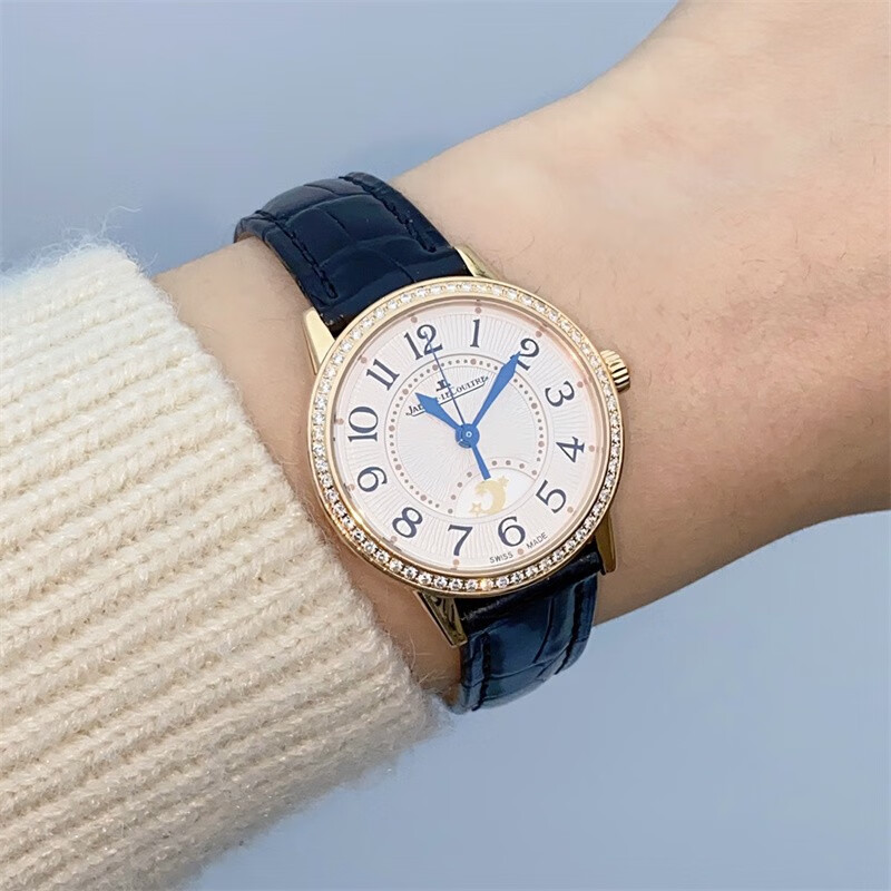 【二手95新】积家女表3462421 约会系列手表 29mm 玫瑰金镶钻自动机械