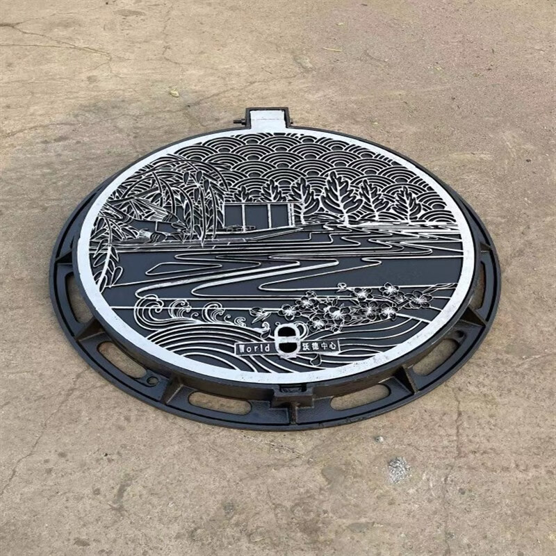创力恒定制艺术井盖购买井盖工具配件 定制井盖