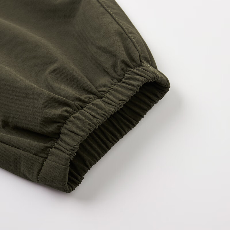 MQD【束脚裤】男大童户外露营工装休闲裤 军绿/藏青