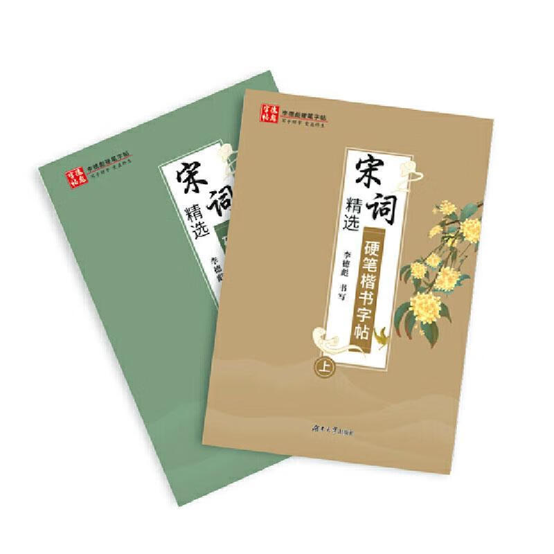 宋词硬笔楷书字帖李德彪书写湖南大学出版社