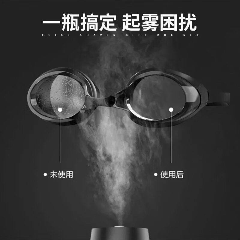 【精选】泳镜防雾剂专用游泳眼镜防雾喷雾剂长效喷剂防起雾液除雾 防雾剂【20ml喷雾式】*3瓶 【现货】