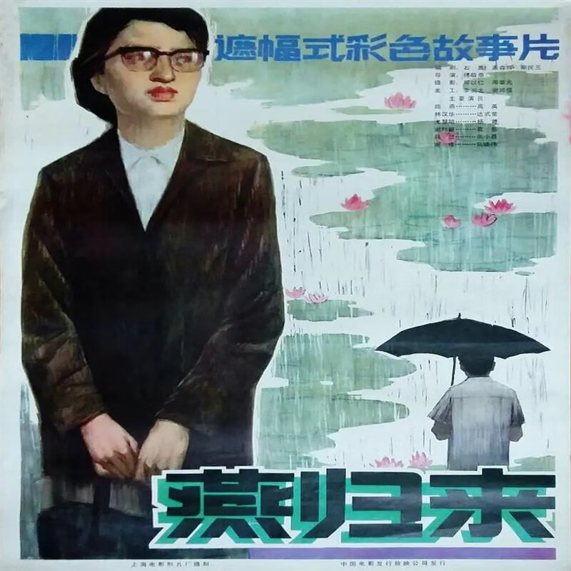 opuyym国产老电影 燕归来 1980dvd光盘 达式常  高英  袁岳