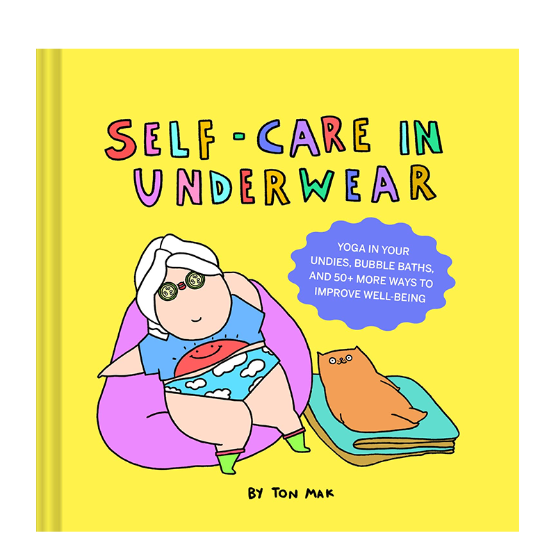 【预售】在家只穿内衣的舒适自我 self-care in underwear 英文生活