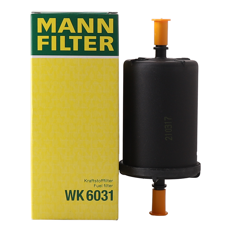 曼牌滤清器 曼牌（MANNFILTER）燃油滤清器汽油滤芯汽油滤WK6031M标致3008308408腾翼C30DS5DS6