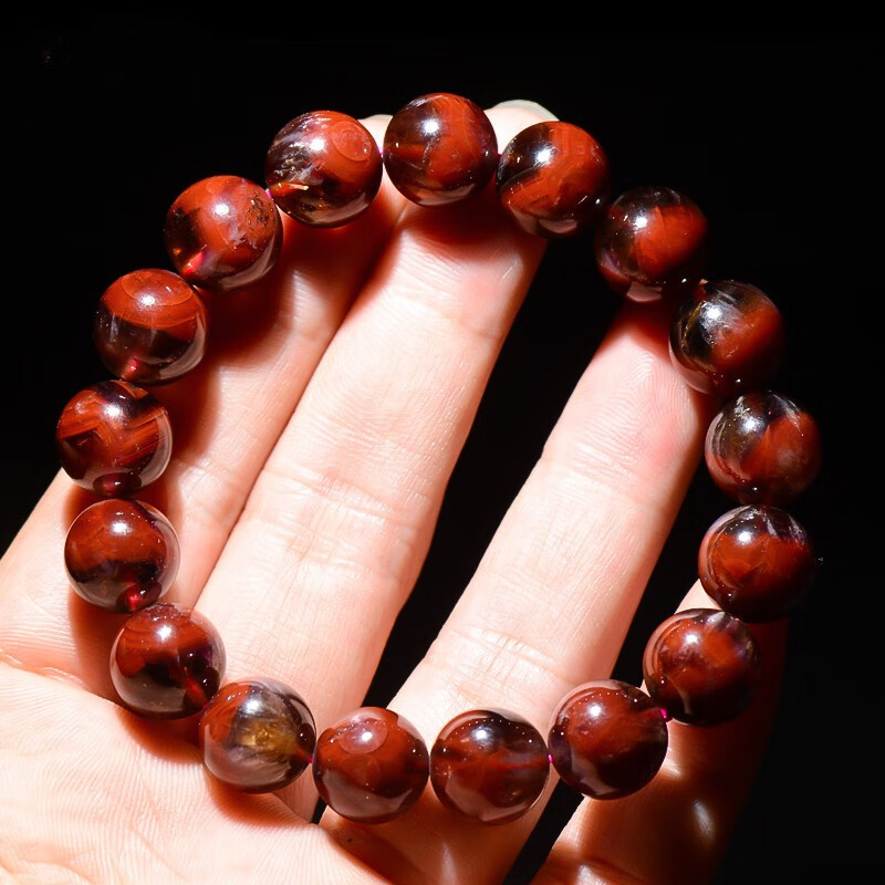 奕静auralite23极光23手链水晶手串男女情侣款 23种矿物 收藏级约8mm