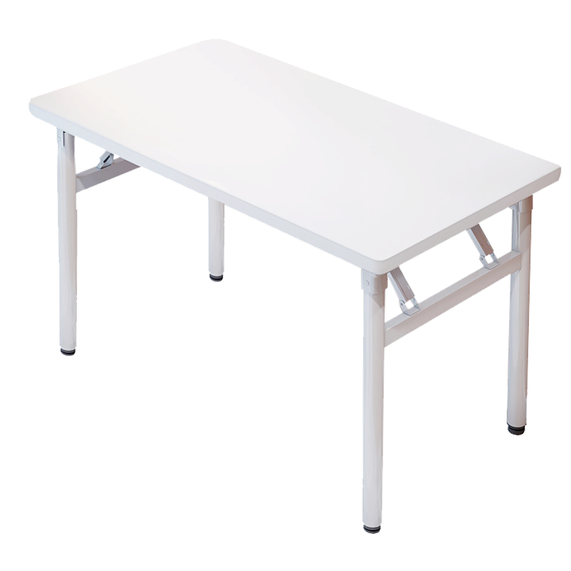 密林 电脑桌台式家用简约桌北欧学习书桌卧室小桌子简易学生写字桌 原木色弧形桌面120*60*73cm 原木腿