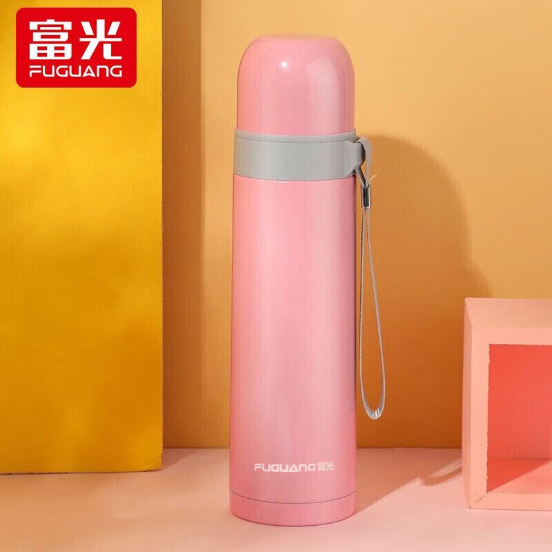 富光 304不锈钢保温杯男女运动保温旅行水杯 大容量保冷保温杯 保温瓶