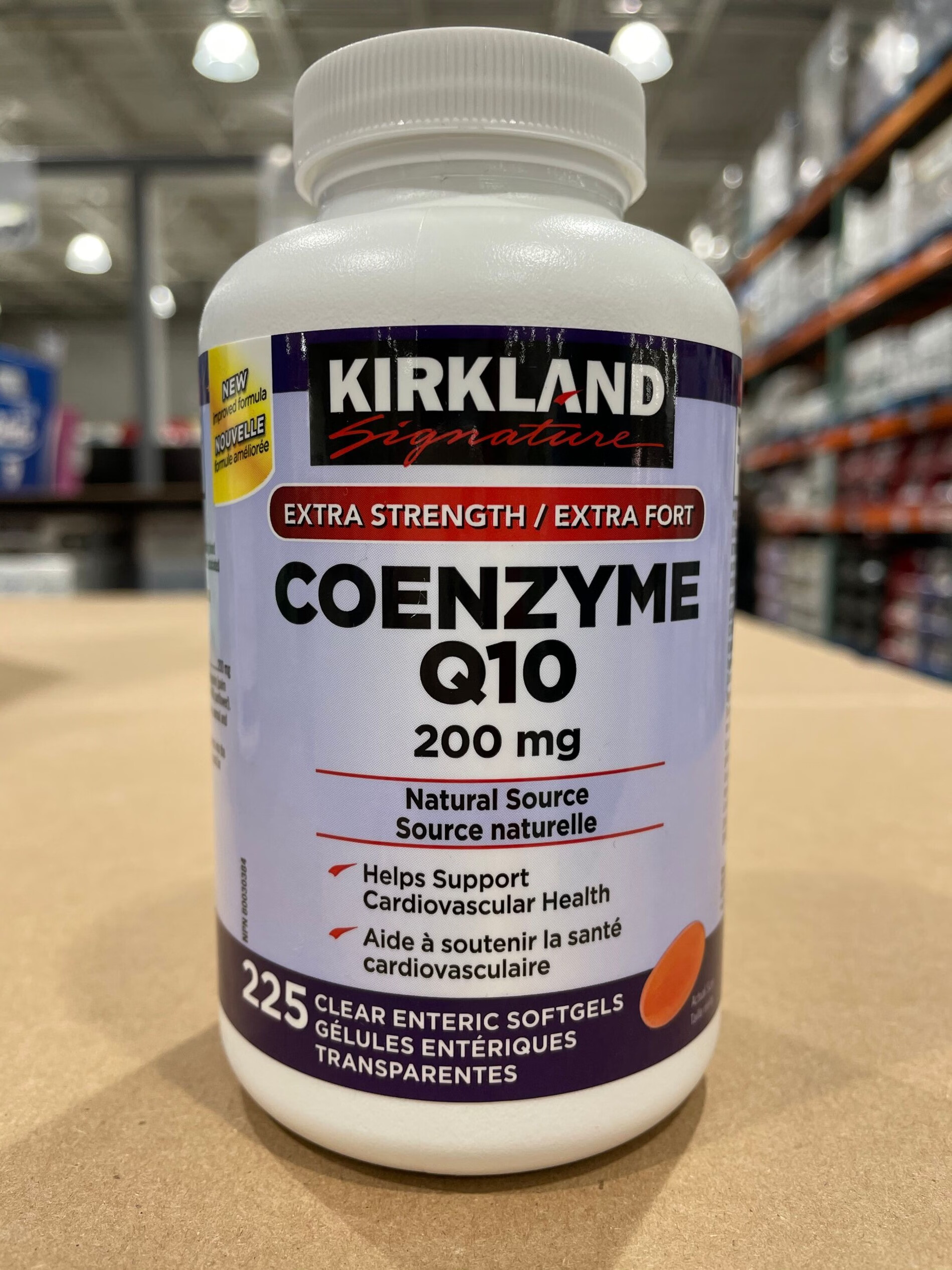 加拿大代购kirkland柯克兰心脏辅酶q10/200mg