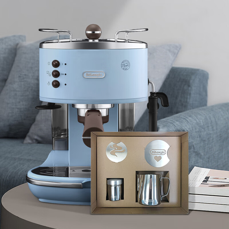 德龙DelonghiECO310半自动咖啡机乐趣礼盒装做出来的咖啡油脂多吗？
