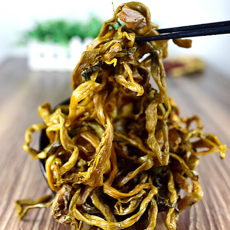 虎钢馋长条芽菜四川特产正宗宜宾泸州老坛盐菜梅菜土特产烧白扣 长条