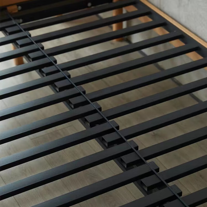 美型美酷伸缩床小户型客厅实木折叠沙发床两用双人单人坐卧两用床铁推拉床 65cm宽/床垫【椰棕+海绵】 1