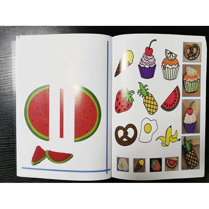 郝学3d打印笔临摹模板耗材模仿画册立体图纸 画册一本 40图案 临摹板