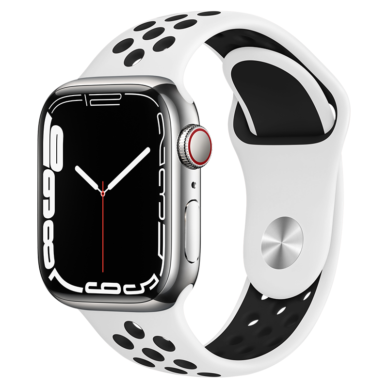 BHO适用于苹果手表表带apple iwatch S8/7/6/SE/Ultra表带运动硅胶