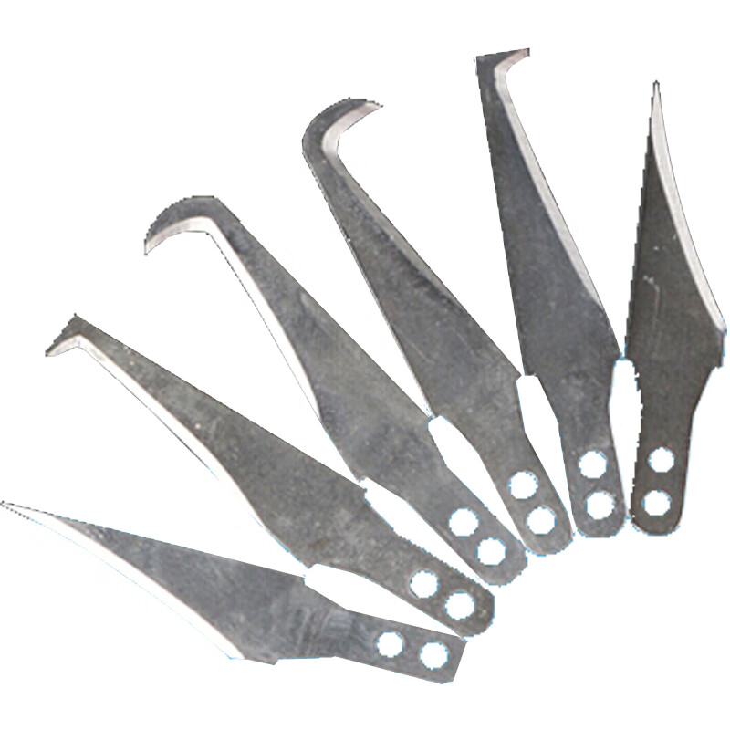 狸粑万康德塑料产品毛边修边刀头注塑件圆角小钩刀刀片毛刺削披风飞边