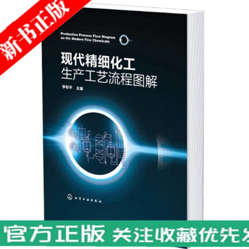 现代精细化工生产工艺流程图解 500种精细化工产品生产工艺流程及流程图 精细化工产品工艺设计的书