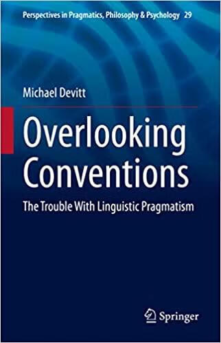预订overlooking conventions: the trouble with linguistic