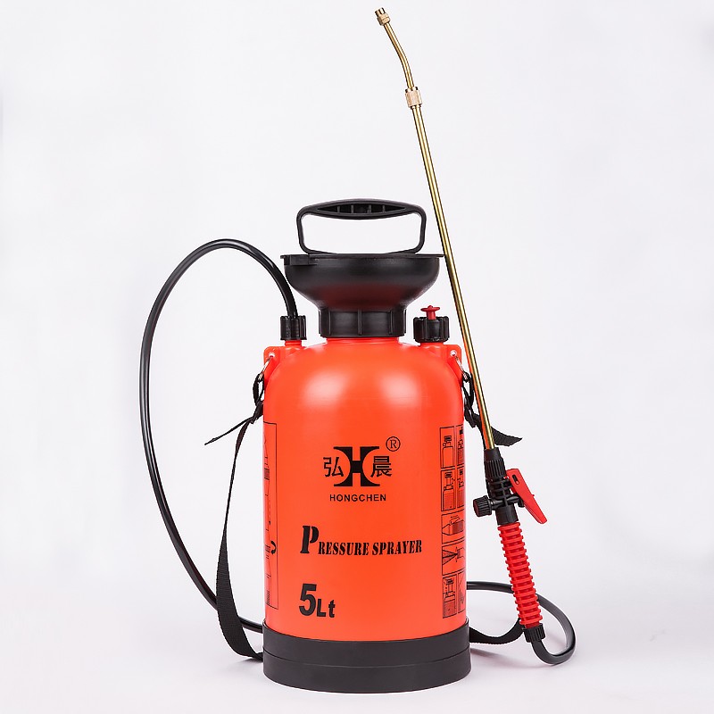 农用农药喷雾器小型园艺浇花喷壶打药机喷水壶 5升喷雾器可伸缩喷杆