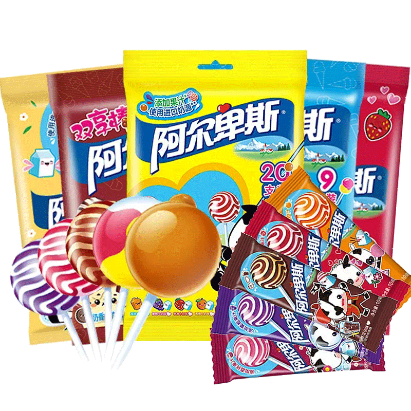 ڲ˹ALPENLIEBEǻϿζˮţǹһͯСʳ 60֧Ͽζ*3Լ600g