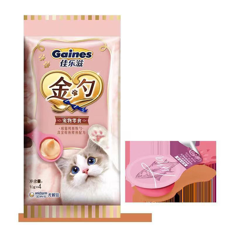 派可为（TOM CAT）派可为佳乐滋金勺含三文鱼金枪鱼配方营养猫零食慕斯勺猫咪互动零 勺慕斯勺含金枪鱼鲣鱼配方2