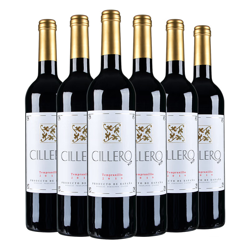 赛列罗葡萄酒 6瓶整箱干红葡萄酒西班牙拉曼查do法定产区进口餐酒 赛