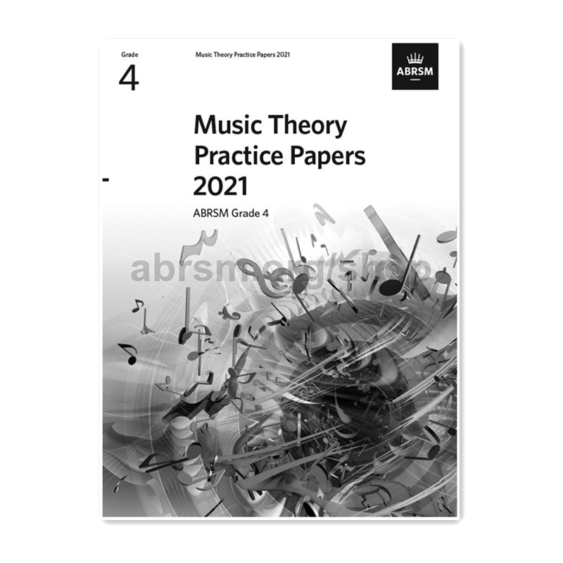 英皇考级乐理教材2021年乐理试题和答案1-8级英文原版 线上考级乐理考试试题试卷Music Theory Practice Papers 2021 2021年乐理试题第4级