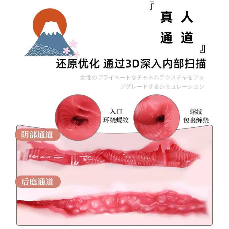 谜姬名器倒模飞机杯日本真人1:1仿真阴男部手动成人可啪手办少妇男性自慰器可插情趣性用品 桥本有菜复制之阴 升级款