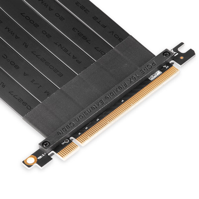 魔羯PCI-Ex16延长线90度抗干扰加强版七彩虹3060ti战斧 主板微星b560 感觉pcie跟显卡散热很近？