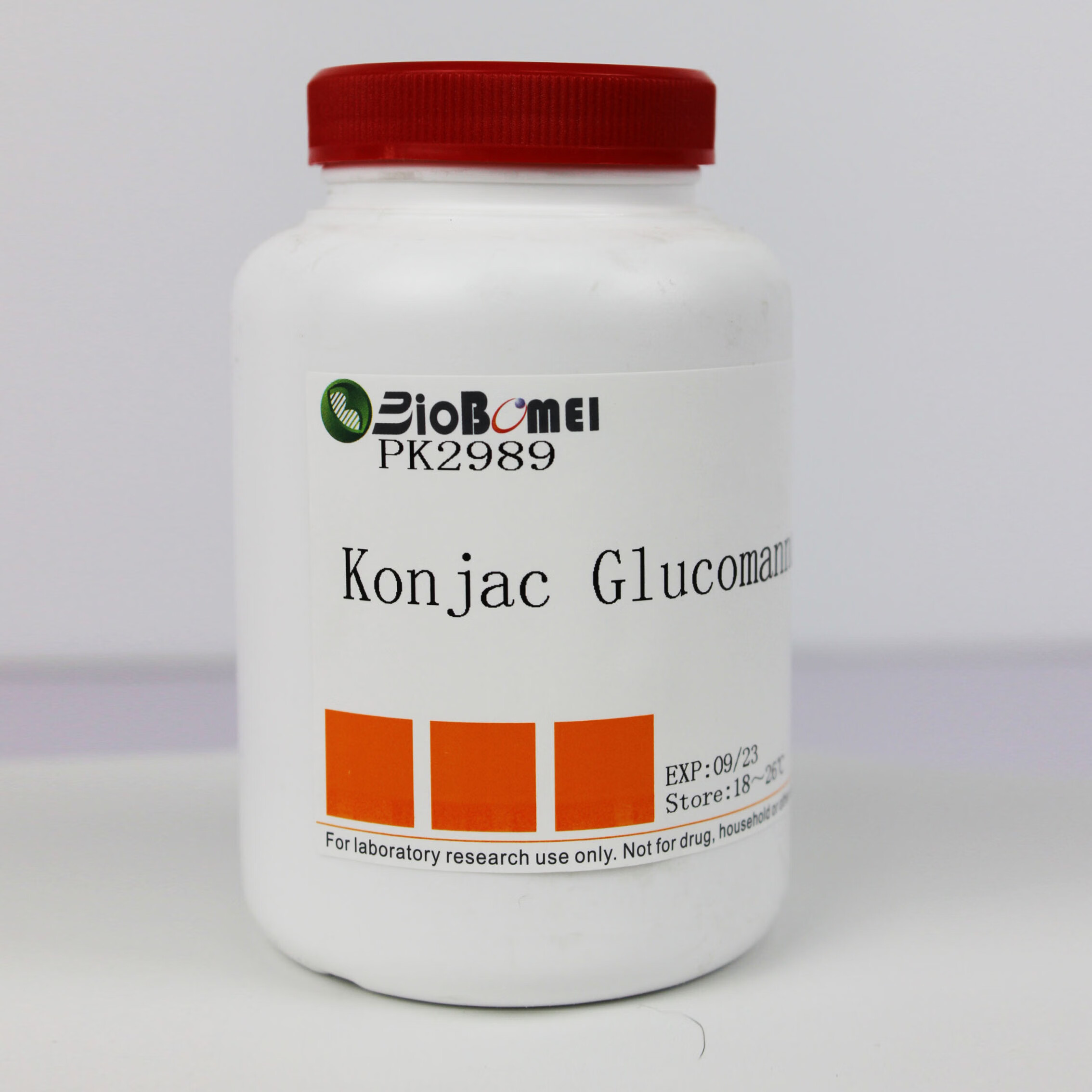 魔芋葡甘聚糖葡甘露聚糖kgm95实验试剂含票 500g 100g