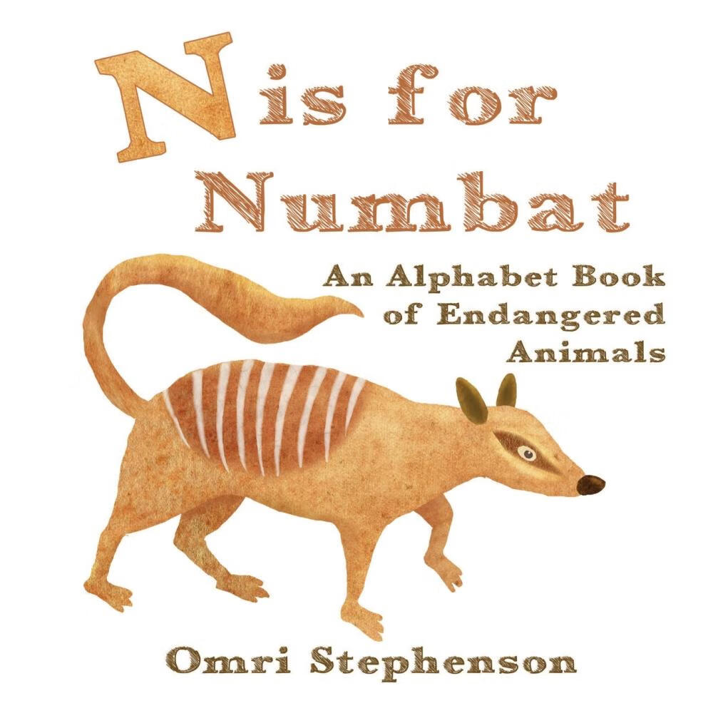 预售 按需印刷 n is for numbat