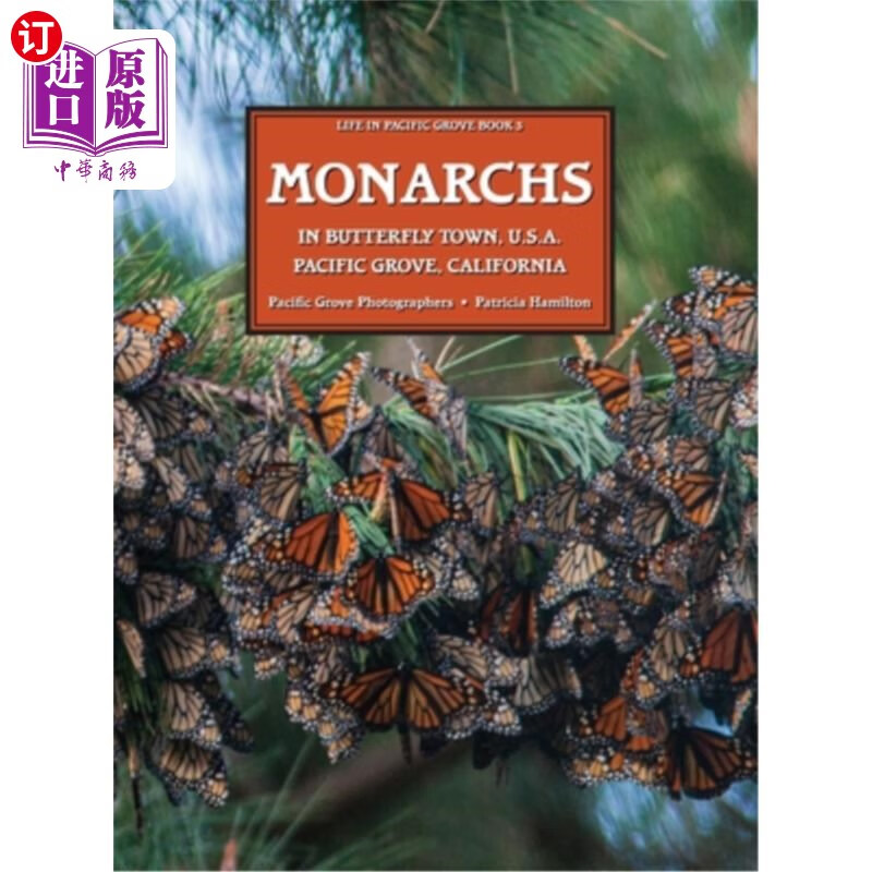 海外直订monarchs in butterfly town u.s.a.