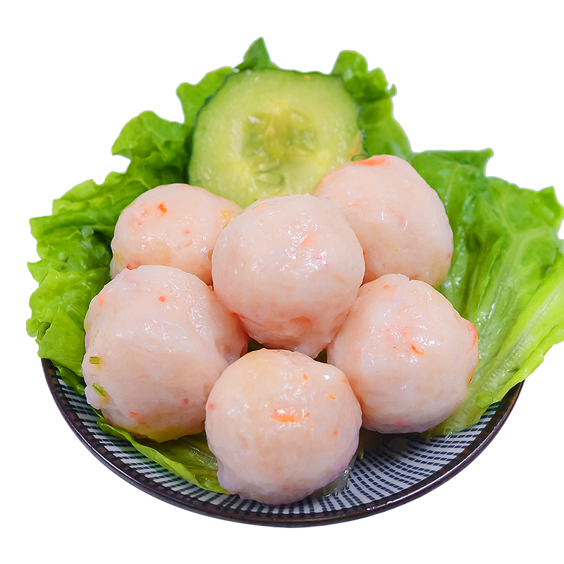 潮兴记 潮汕鲜虾丸250g 手工鱼丸火锅丸子 新鲜关东煮食材 22.47元