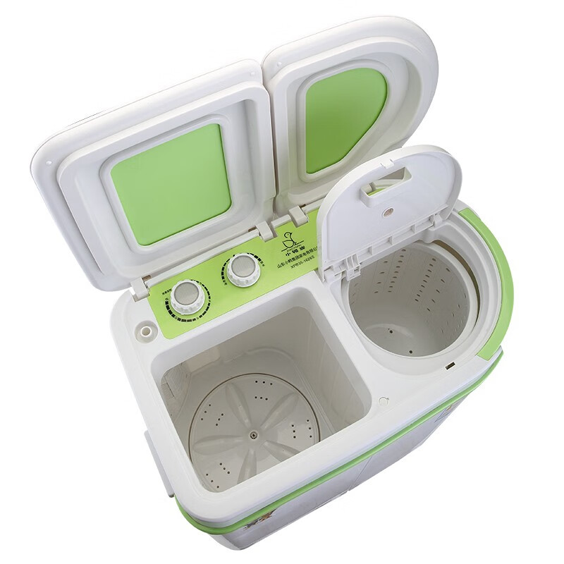 小鸭3.5公斤双缸小型半自动迷你洗衣机 婴儿小洗衣机 内衣裤洗衣机 家用宿舍洗脱一体XPB35-1626S