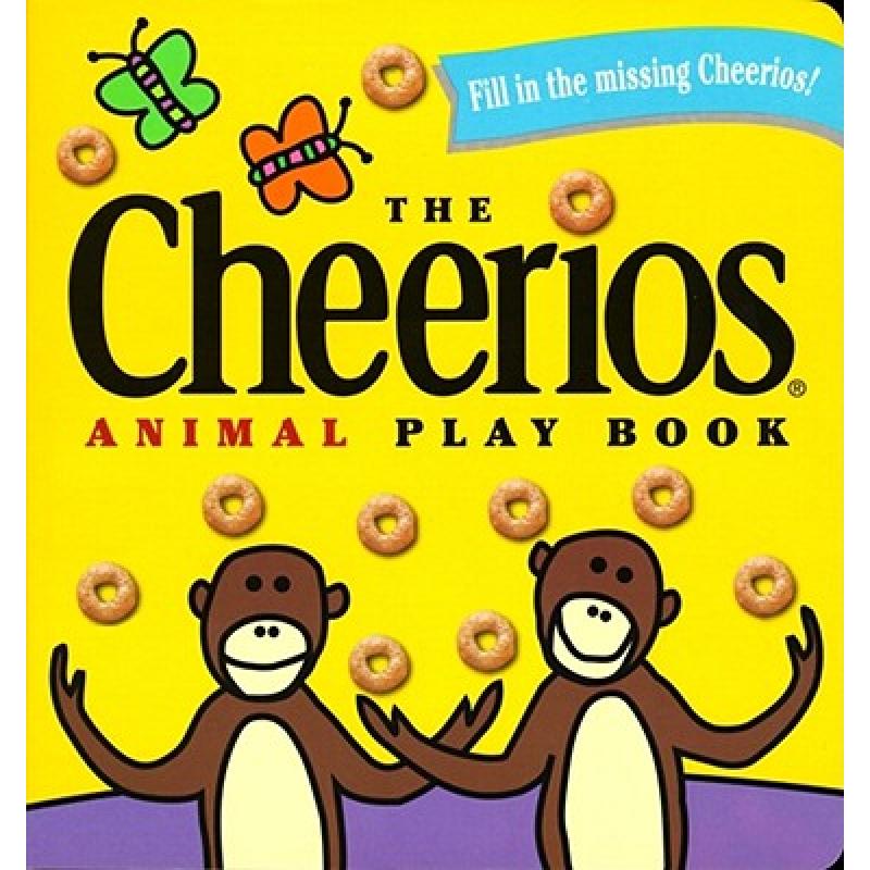 现货 麦圈圈动物游戏书 The Cheerios Animal Play Book