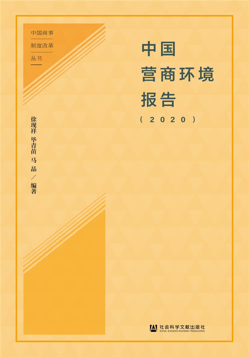 中国营商环境报告（2020）