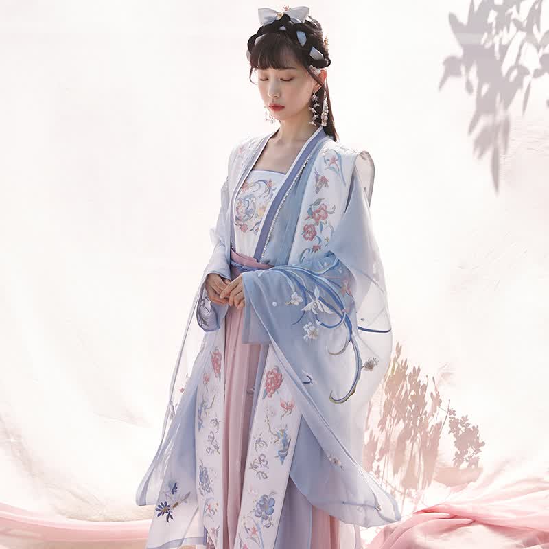 十三余【十三余 小豆蔻儿】[清禾意-清平乐联名款]刺绣宋大袖绣花汉服女 宋大袖 单件 清禾意现货 M使用感如何?