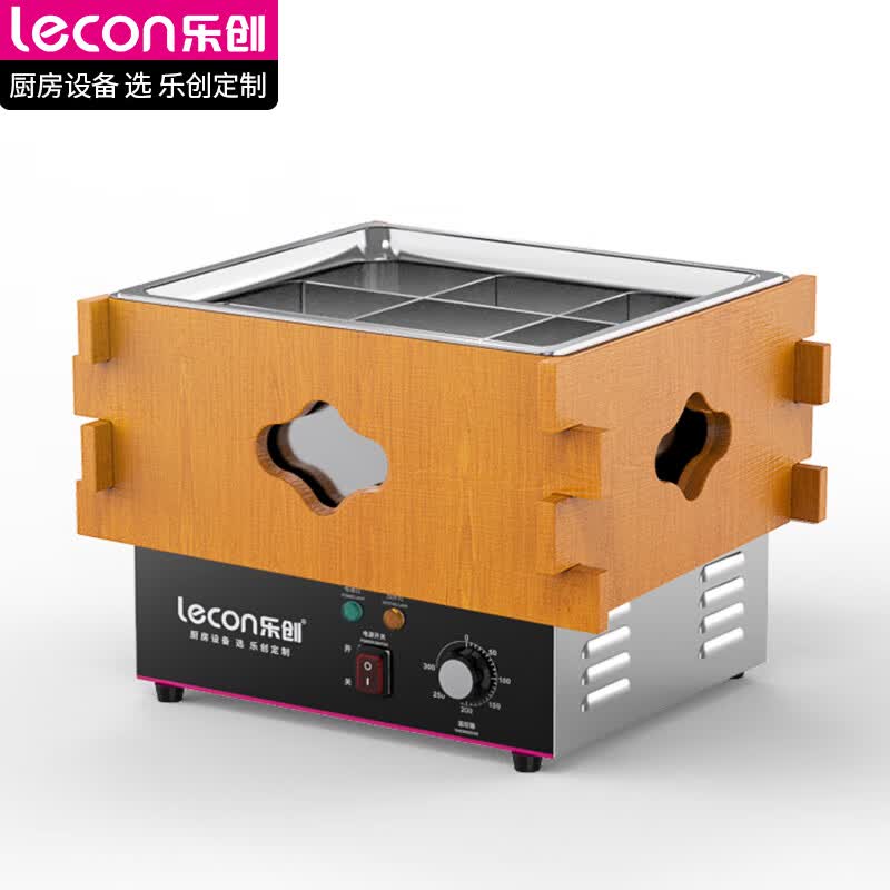 乐创(lecon)关东煮机煮面炉商用电煮锅小卖部便利店麻辣烫专用锅串串香机器摆摊LC-DK-GD1高性价比高么?