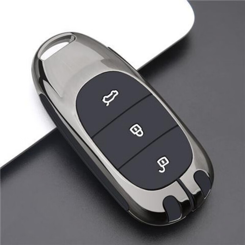 21款理想one钥匙套理想汽车用品专用男铝合金女金属改装车壳扣包 理想