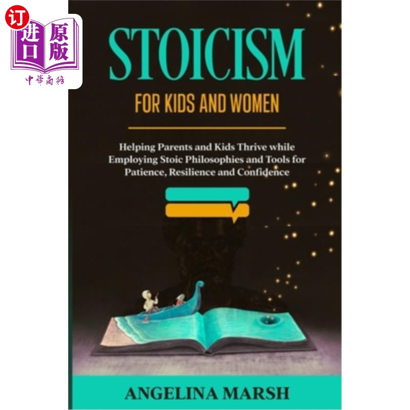 海外直订stoicism for kids and women: helping parents and kids